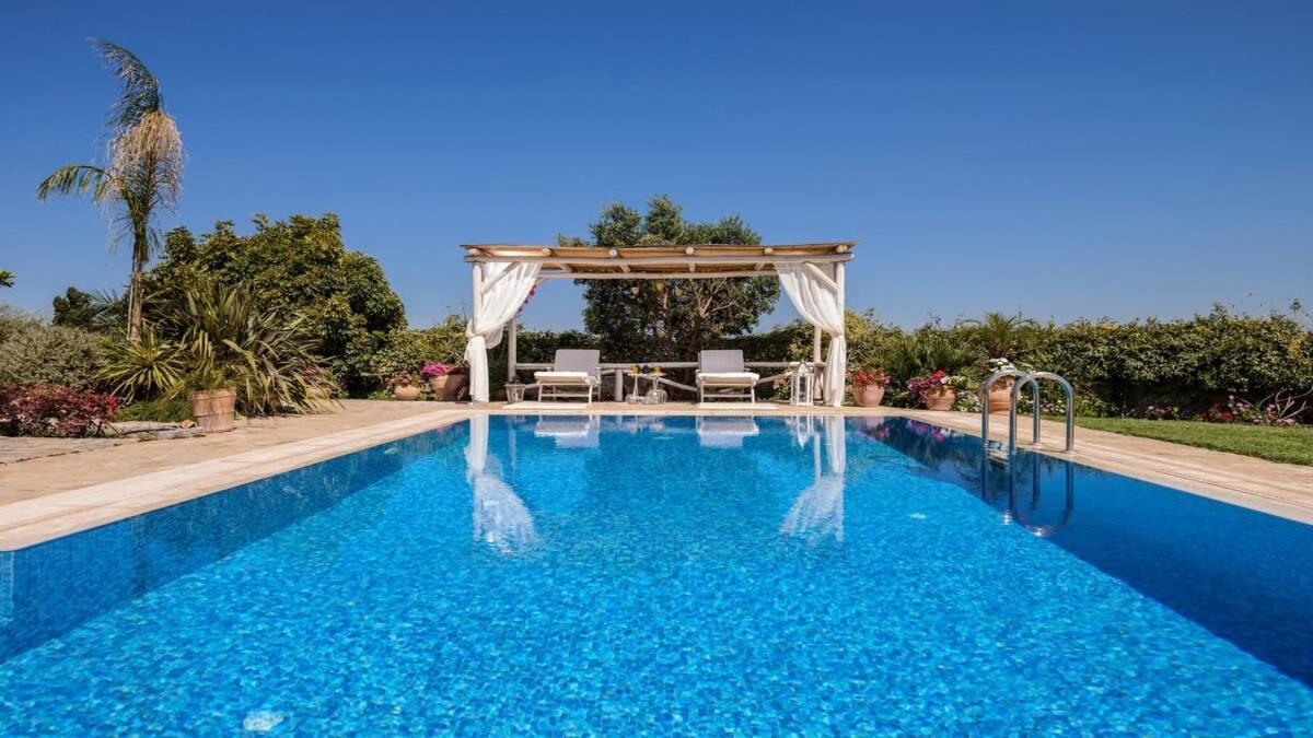 Chania Secluded Gem - Kallithea Private Pool Villa Pemonia Екстериор снимка